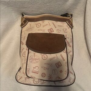 Loewe 160th Anniversary Canvas Shoulder Bag